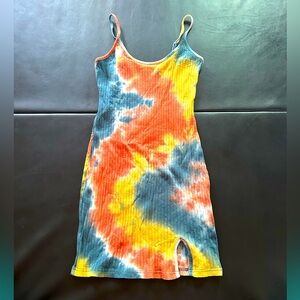 SHEIN Tie-Dye Mini Dress